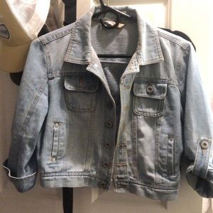 Jean jacket cropped